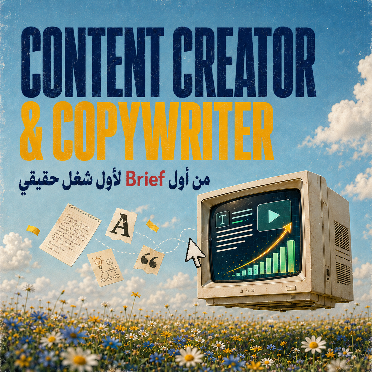 Content Creator & Copywriter - كورس التأسيس